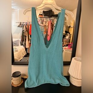Free People Beach Tie Tank Top